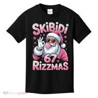 Skibidi 67 Rizzmas Christmas 6-7 Santa Funny Kids T-Shirt thumb 0