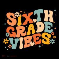 School 6Th Sixth Grade Vibes Hearts Retro Groovy 70S Flowers Gift Coffee Mug thumb 5
