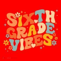 School 6Th Sixth Grade Vibes Hearts Retro Groovy 70S Flowers Gift Santa Hat thumb 1