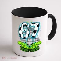 Soccer 6-7 Six Seven Gen Alpha Meme Drip Coffee Mug thumb 1