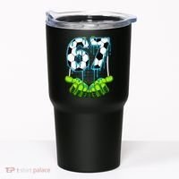 Soccer 6-7 Six Seven Gen Alpha Meme Drip Tumbler thumb 0
