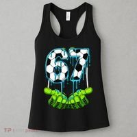 Soccer 6-7 Six Seven Gen Alpha Meme Drip Women's Tank Top thumb 3