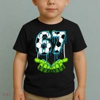Soccer 6-7 Six Seven Gen Alpha Meme Drip Toddler T-Shirt thumb 2