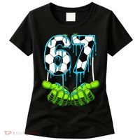 Soccer 6-7 Six Seven Gen Alpha Meme Drip Women's T-Shirt thumb 0