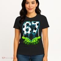 Soccer 6-7 Six Seven Gen Alpha Meme Drip Women's T-Shirt thumb 4