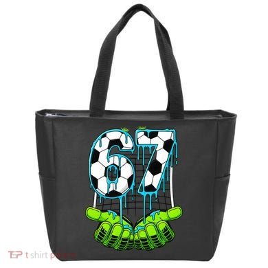 Soccer 6-7 Six Seven Gen Alpha Meme Drip Bag