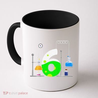 Scientist 6 Years Old 6th Birthday Experiments Science Coffee Mug