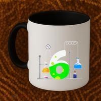 Scientist 6 Years Old 6th Birthday Experiments Science Coffee Mug thumb 2