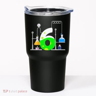 Scientist 6 Years Old 6th Birthday Experiments Science Tumbler
