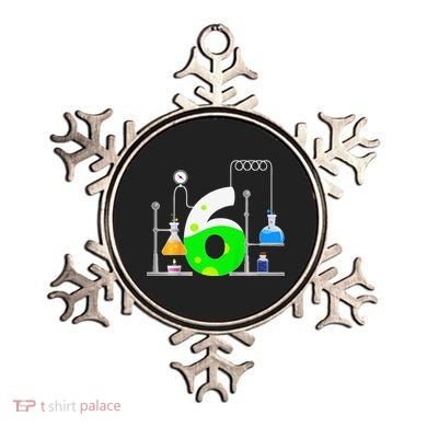 Scientist 6 Years Old 6th Birthday Experiments Science Ornament