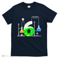 Scientist 6 Years Old 6th Birthday Experiments Science T-Shirt thumb 0