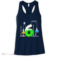 Scientist 6 Years Old 6th Birthday Experiments Science Women's Tank Top thumb 0