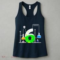 Scientist 6 Years Old 6th Birthday Experiments Science Women's Tank Top thumb 3