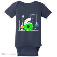 Scientist 6 Years Old 6th Birthday Experiments Science Baby Bodysuit thumb 0
