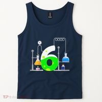 Scientist 6 Years Old 6th Birthday Experiments Science Tank Top thumb 2