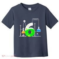 Scientist 6 Years Old 6th Birthday Experiments Science Toddler T-Shirt thumb 0