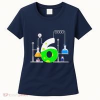 Scientist 6 Years Old 6th Birthday Experiments Science Women's T-Shirt thumb 0