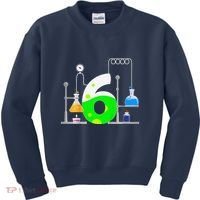 Scientist 6 Years Old 6th Birthday Experiments Science Kids Sweatshirt thumb 0