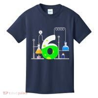 Scientist 6 Years Old 6th Birthday Experiments Science Kids T-Shirt thumb 0