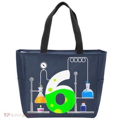Scientist 6 Years Old 6th Birthday Experiments Science Tote Bag