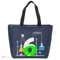 Scientist 6 Years Old 6th Birthday Experiments Science Tote Bag thumb 0