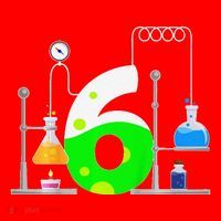 Scientist 6 Years Old 6th Birthday Experiments Science Santa Hat thumb 1