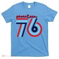 Seventeen 76 Patriotic America 4th Of July Independence Day Cool Gift T-Shirt thumb 0