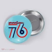 Seventeen 76 Patriotic America 4th Of July Independence Day Cool Gift Button thumb 0