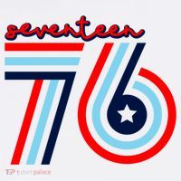 Seventeen 76 Patriotic America 4th Of July Independence Day Cool Gift Women's Hoodie thumb 2