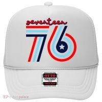 Seventeen 76 Patriotic America 4th Of July Independence Day Cool Gift Hat thumb 0