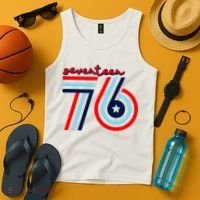 Seventeen 76 Patriotic America 4th Of July Independence Day Cool Gift Tank Top thumb 4
