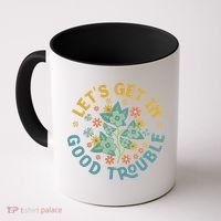 Subtle 8647 Boho Floral Resist Coffee Mug thumb 0