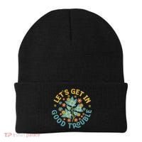 Subtle 8647 Boho Floral Resist Beanie thumb 0