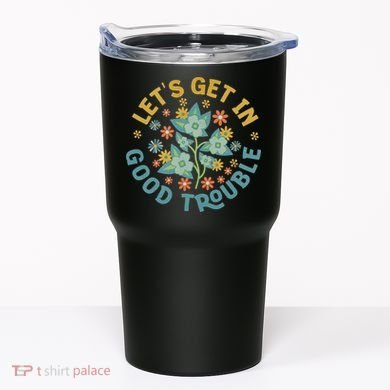 Subtle 8647 Boho Floral Resist Tumbler