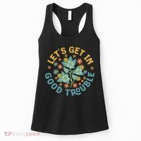 Subtle 8647 Boho Floral Resist Women's Tank Top thumb 0