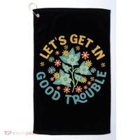 Subtle 8647 Boho Floral Resist Golf Towel thumb 0
