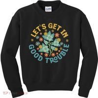 Subtle 8647 Boho Floral Resist Kids Sweatshirt thumb 0