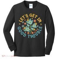 Subtle 8647 Boho Floral Resist Kids Long Sleeve Shirt thumb 0