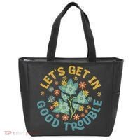 Subtle 8647 Boho Floral Resist Tote Bag thumb 0