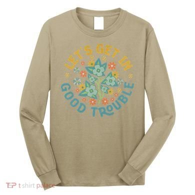 Subtle 8647 Boho Floral Resist Long Sleeve Shirt