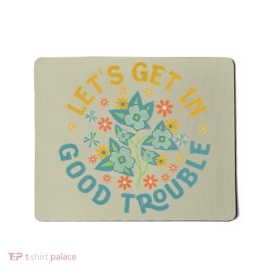 Subtle 8647 Boho Floral Resist Mousepad