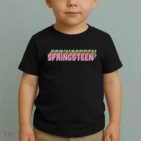 Springsteen 80s Vintage Retro Spring Toddler T-Shirt