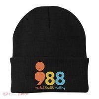 Semicolon 988 Mental Health Matters Beanie thumb 0