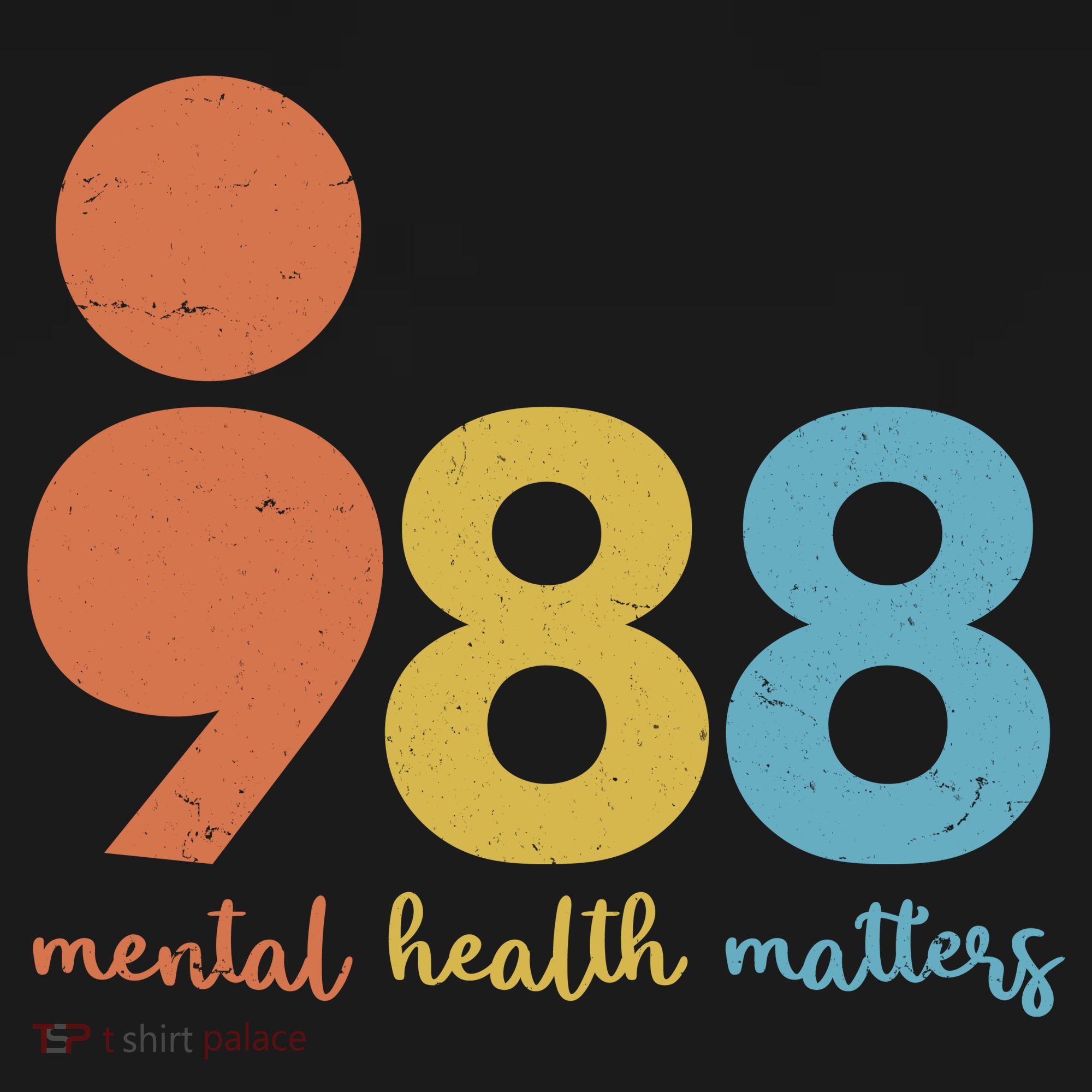 Semicolon 988 Mental Health Matters Polo