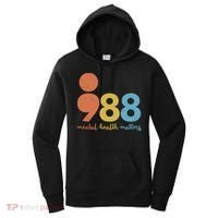 Semicolon 988 Mental Health Matters Women's Hoodie thumb 0