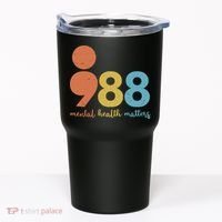 Semicolon 988 Mental Health Matters Tumbler thumb 0