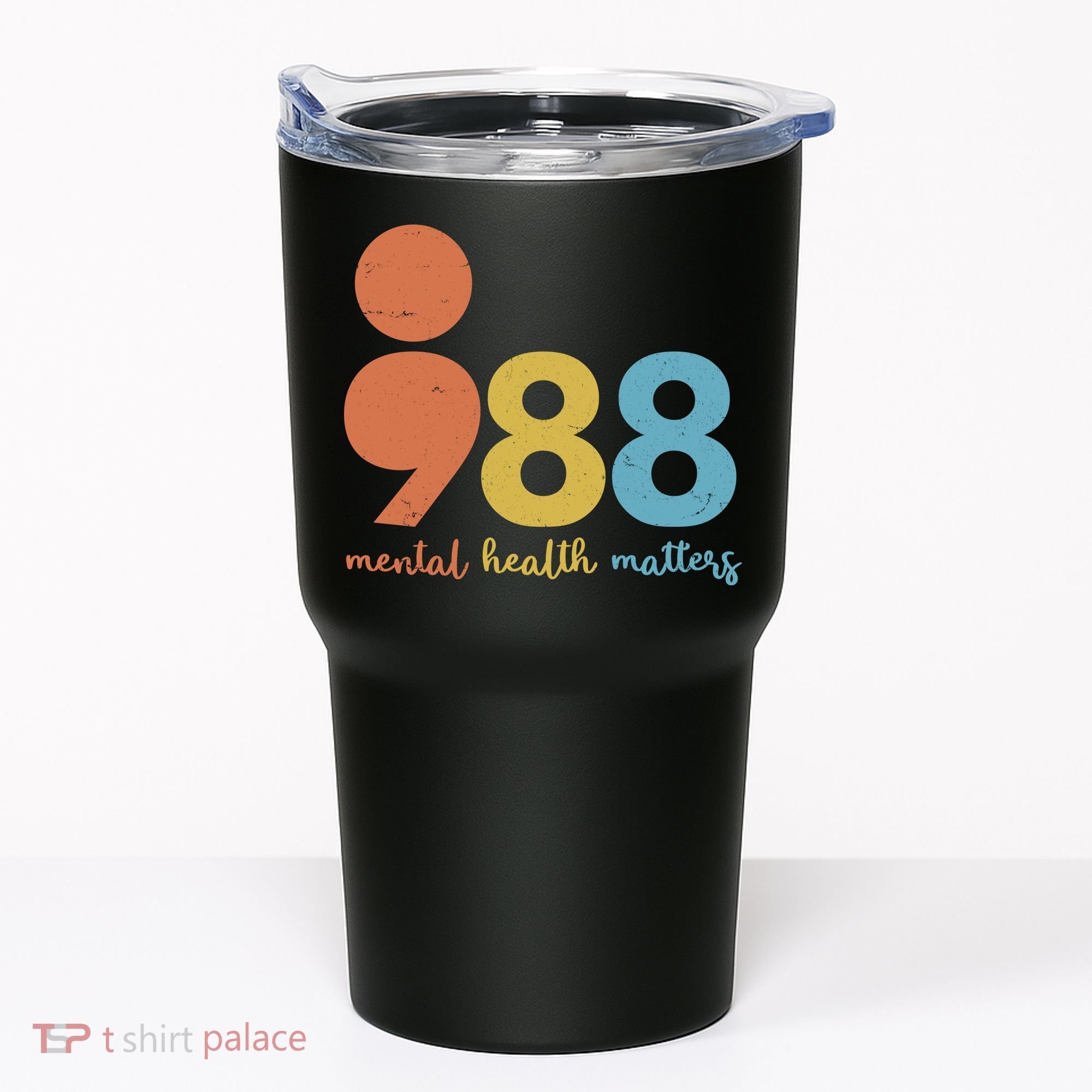 Semicolon 988 Mental Health Matters Tumbler