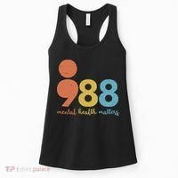 Semicolon 988 Mental Health Matters Women's Tank Top thumb 0