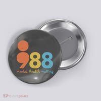 Semicolon 988 Mental Health Matters Button thumb 0