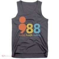 Semicolon 988 Mental Health Matters Tank Top thumb 0